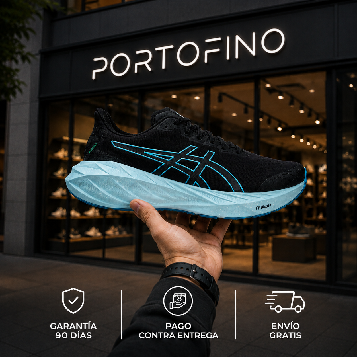 Calzado Asics NB4│Precio de fábrica