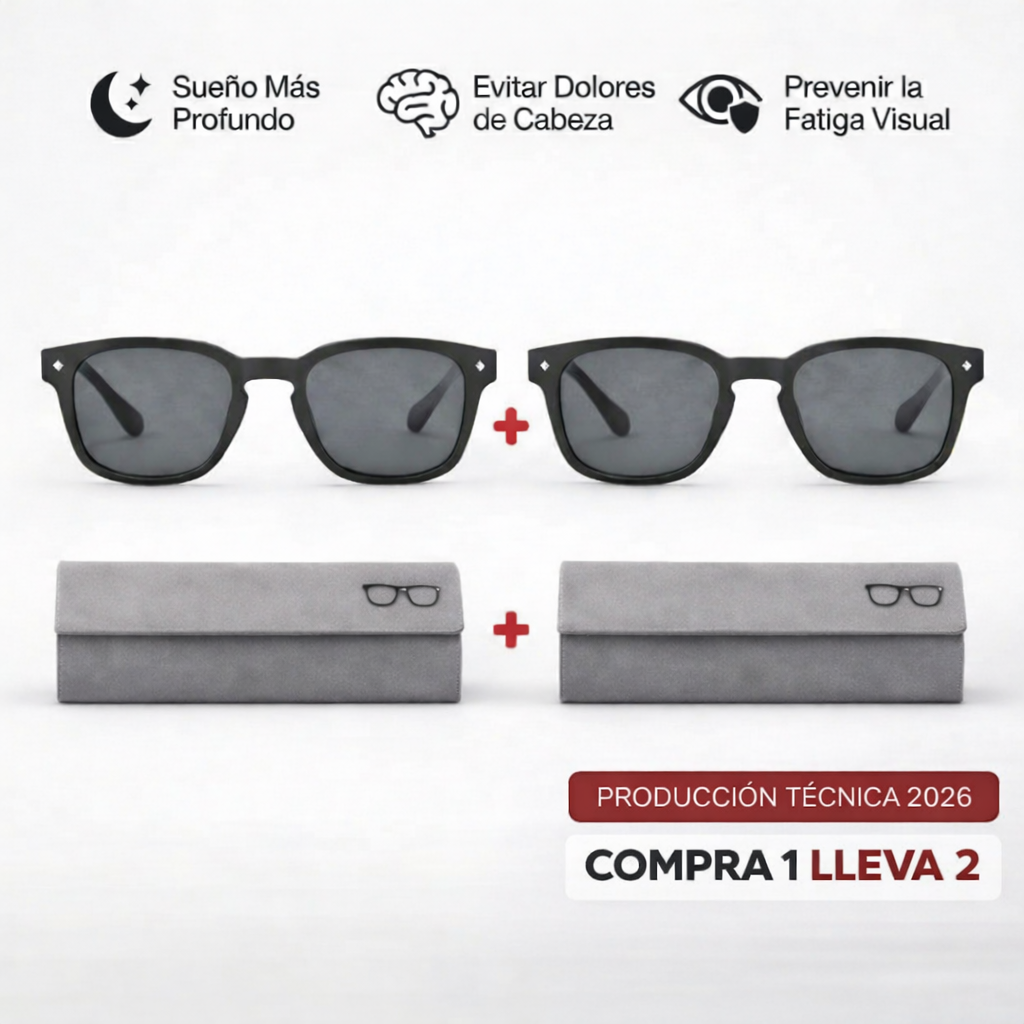 2 Gafas LUMEN™ – Sistema de Protección Visual Adaptativa