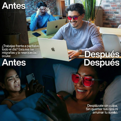 2 Gafas LUMEN™ – Sistema de Protección Visual Adaptativa