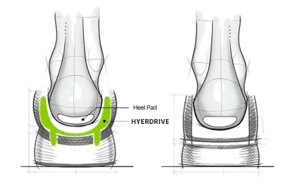 Suela bumpy antideslizante Flex Air™